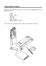 Preview for 5 page of Maxon SP-120 Series Operating Instructions Manual