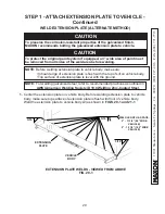 Preview for 20 page of Maxon TE-25DC Installation Manual