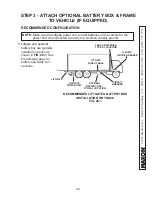 Preview for 28 page of Maxon TE-25DC Installation Manual