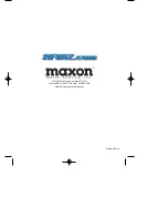 Maxon TJ-3000 Series User Manual preview