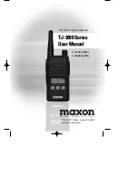 Предварительный просмотр 2 страницы Maxon TJ-3000 Series User Manual