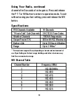 Предварительный просмотр 23 страницы Maxon TK14-VWX Operating Instructions Manual