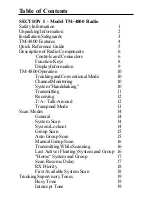 Preview for 3 page of Maxon TM-4800 Operating Instructions Manual