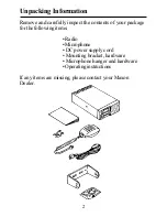 Preview for 6 page of Maxon TM-4800 Operating Instructions Manual