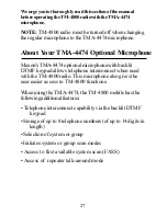 Preview for 31 page of Maxon TM-4800 Operating Instructions Manual