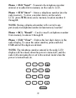 Preview for 36 page of Maxon TM-4800 Operating Instructions Manual