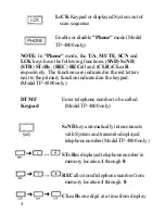 Preview for 8 page of Maxon TP-4800 series Operating Instruction