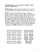 Preview for 13 page of Maxon TP-4800 series Operating Instruction