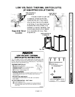 Preview for 19 page of Maxon TUK-A-WAY 72-150 LMV Maintenance Manual