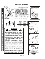 Предварительный просмотр 24 страницы Maxon TUK-A-WAY 80-3LM Installation Manual