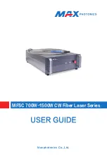 Предварительный просмотр 1 страницы MAXPhotonics MFSC 1500W CW Fiber Laser Series User Manual