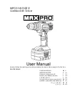 MaxPro MPCD12VDQF/2 User Manual preview