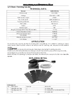 Preview for 2 page of MaxPro MPFS250VQ User Manual