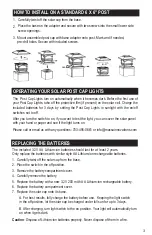 Предварительный просмотр 3 страницы MAXSA 41471 Assembly & Operating Instructions