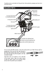 Preview for 2 page of MAXSA BRIGHT 44449-L Assembly & Operating Instructions