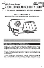 Preview for 9 page of MAXSA BRIGHT 44449-L Assembly & Operating Instructions