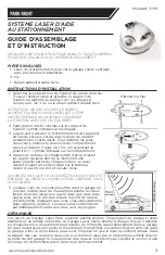 Preview for 3 page of MAXSA PARK RIGHT 37110 Assembly Instruction Manual