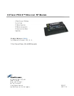 Preview for 2 page of MaxStream 9 XTend- PKG- E Manual