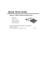 MaxStream XStream Quick Start Manual preview