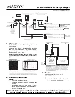 Maxsys PS4350 Installation Instructions предпросмотр