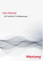 Preview for 1 page of Maxtang BYT60 User Manual