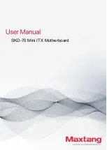 Preview for 1 page of Maxtang SKD70 User Manual