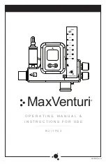 Maxtec MaxVenturi R211P03 Operating Manual & Instructions For Use preview