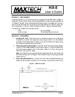 MaxTech HX-5 User Manual предпросмотр