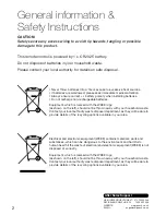 Preview for 4 page of MAXTEK 73848 User Manual