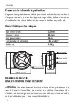 Предварительный просмотр 12 страницы MAXTOOLS WTR100 User Manual