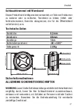 Предварительный просмотр 17 страницы MAXTOOLS WTR100 User Manual