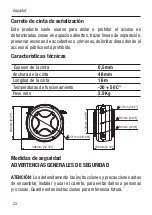 Предварительный просмотр 22 страницы MAXTOOLS WTR100 User Manual