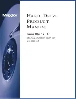 Предварительный просмотр 1 страницы Maxtor 90431U1 Product Manual