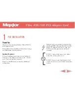 Preview for 2 page of Maxtor Basics ATA/100 Installation Manual