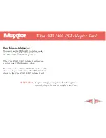 Preview for 9 page of Maxtor Basics ATA/100 Installation Manual