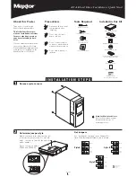 Preview for 1 page of Maxtor D540X-4K Installation & Quick Start Manual