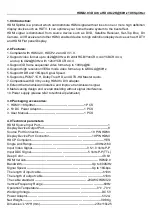 Preview for 2 page of Maxtrack CS 25-8 L User Manual