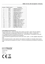 Preview for 4 page of Maxtrack CS 25-8 L User Manual