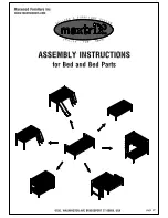 Maxtrix Bunk Bed Assembly Instructions Manual preview