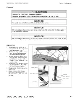 Preview for 45 page of Maxum 2100SD Owner'S Manual