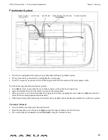 Preview for 29 page of Maxum 2400 SC3 Owner'S Manual Supplement