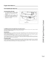 Preview for 3 page of Maxum 2500 SE Sport Cruiser Owner'S Manual Supplement