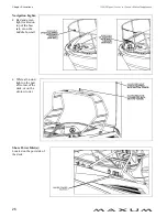 Предварительный просмотр 32 страницы Maxum 2500 SE Sport Cruiser Owner'S Manual Supplement