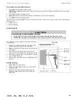 Preview for 55 page of Maxum 2500 SE Sport Cruiser Owner'S Manual Supplement