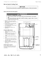 Предварительный просмотр 59 страницы Maxum 2500 SE Sport Cruiser Owner'S Manual Supplement