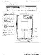 Preview for 60 page of Maxum 2500 SE Sport Cruiser Owner'S Manual Supplement