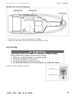 Предварительный просмотр 65 страницы Maxum 2500 SE Sport Cruiser Owner'S Manual Supplement