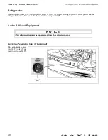 Preview for 76 page of Maxum 2500 SE Sport Cruiser Owner'S Manual Supplement