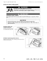 Preview for 80 page of Maxum 2500 SE Sport Cruiser Owner'S Manual Supplement