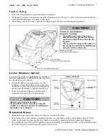 Preview for 13 page of Maxum 4100 SCA Sportyacht Owner'S Manual Supplement